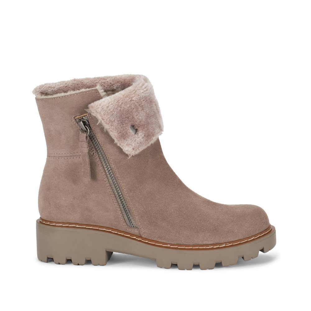 BareTraps WYOMING Womens Boots Taupe Suede Size 6.5 M - Picture 2 of 9